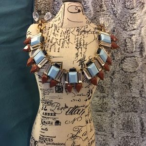 J. Crew Geometric Statement Necklace